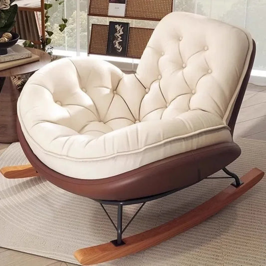 Lazy Sofa, Single Rocking Chair, Lounge Chair, Adult Honeycomb Chair, Balcony, Home Use